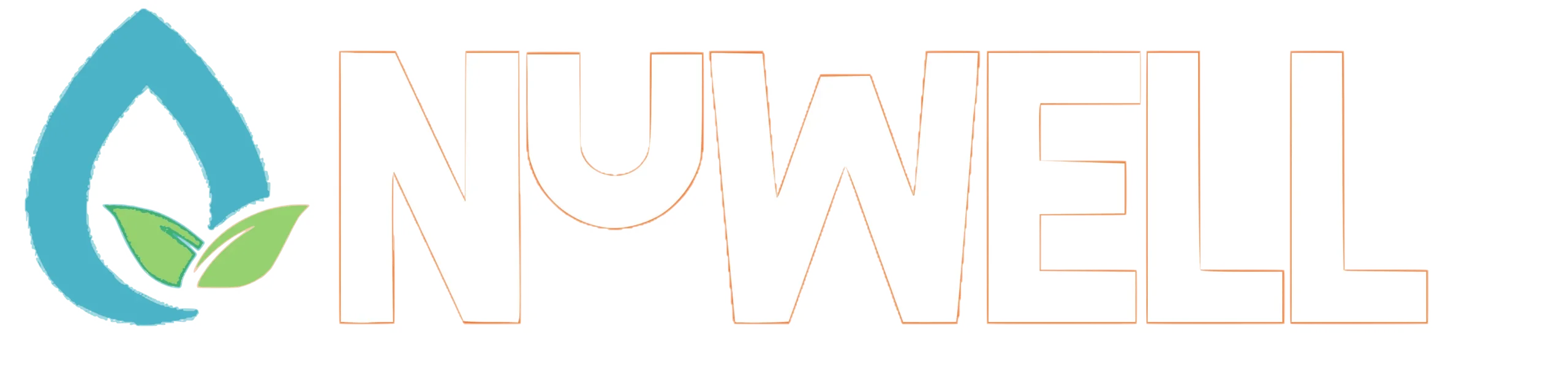 nuwellhealth white logo